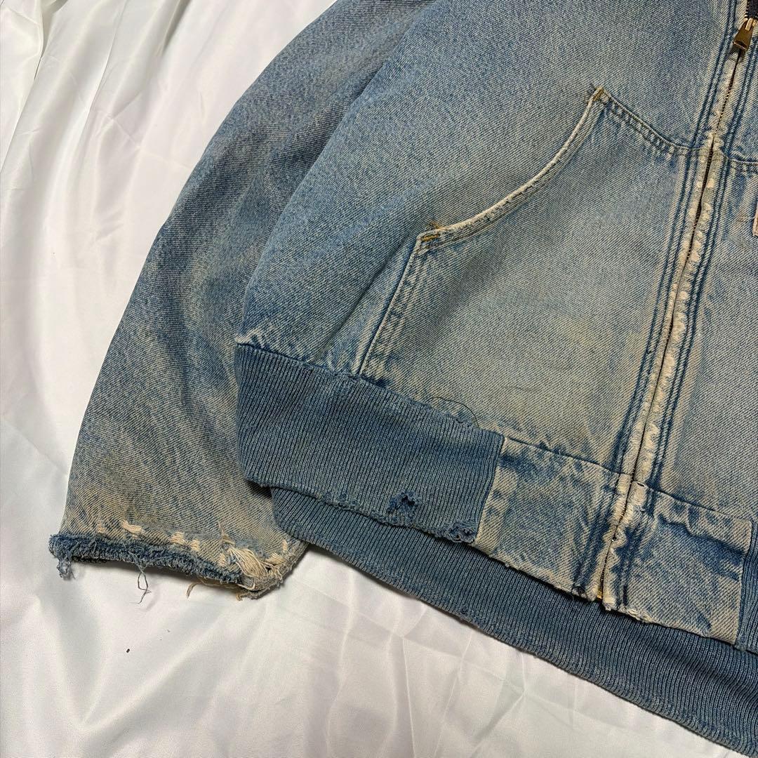皇*】様 90s Carhartt Denim Active Jacket