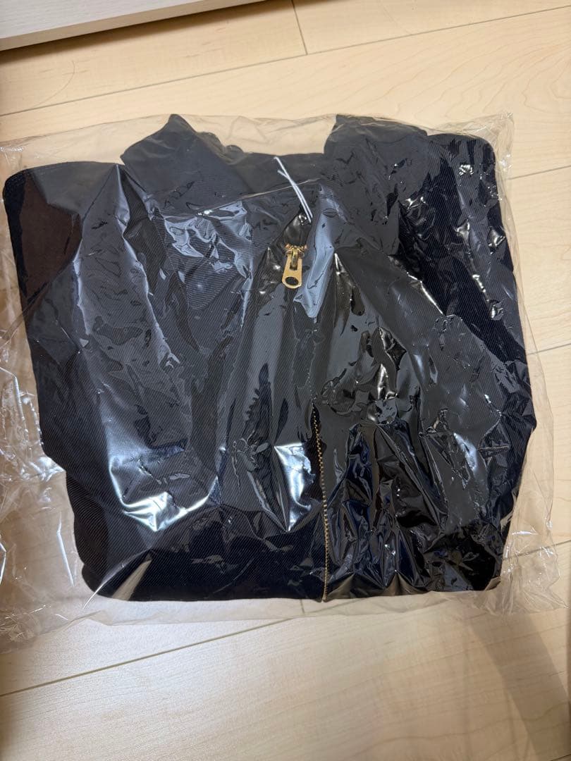 BLACK DENIM ZIP SHORT JACKET comoli サイズ1