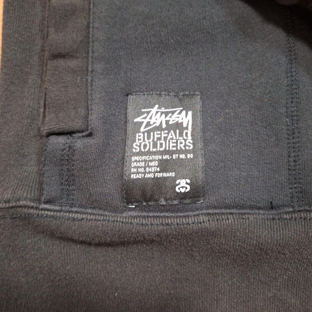 限定 Stussy ジップアップ スウェット パーカー バッファローソルジャース