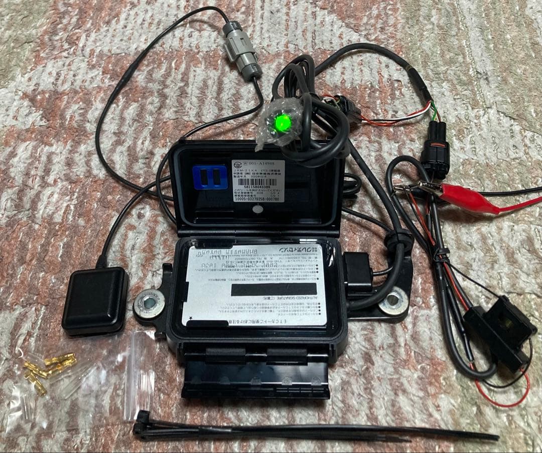 バイク用ETC JRM-21 K4 0.2 2020/02 000780