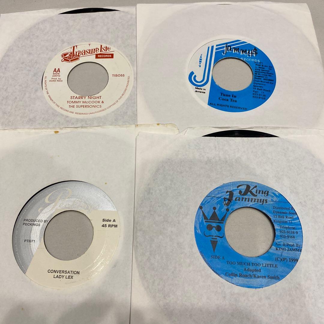 ♫80s90sダンスホール、ミディアムレゲエレコード色々16枚断捨離セット♫