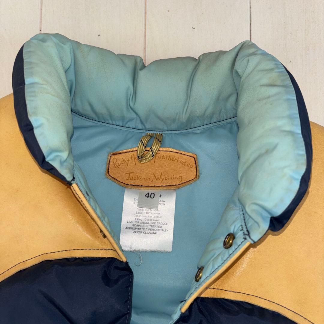 u*c様 Rocky Mountain Featherbed ダウンベスト ネイ