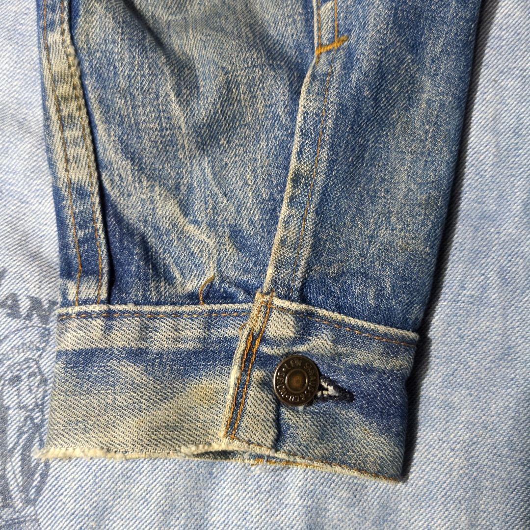 Levi's　デニムジャケット　small　e 70s VINTAGE　USA製