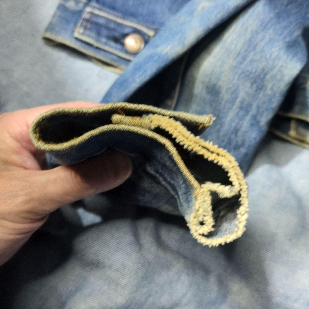 Levi's　デニムジャケット　small　e 70s VINTAGE　USA製