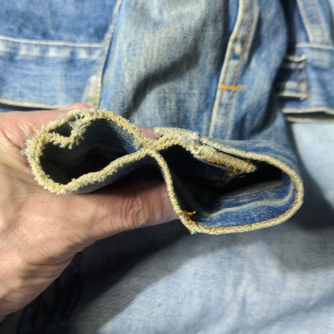 Levi's　デニムジャケット　small　e 70s VINTAGE　USA製