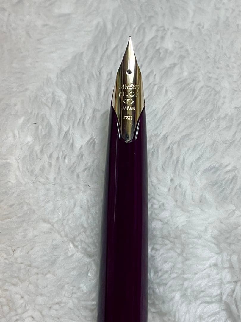 ☆廃番品 新品未使用 パイロット 万年筆 エリート ディープレッド F 細字☆