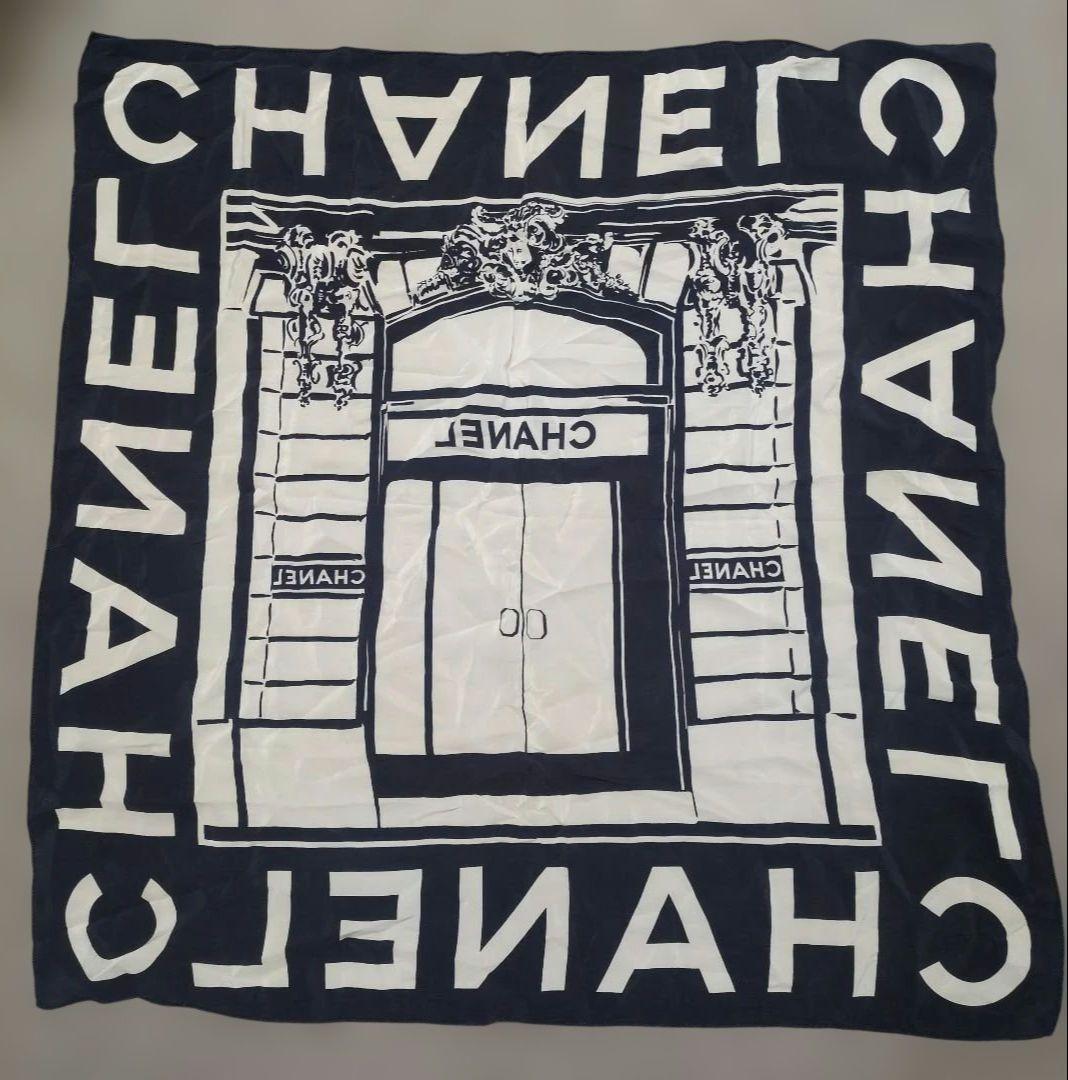 CHANEL シャネル　カンボン通り　カンボン本店　スカーフ　ヴィンテージ
