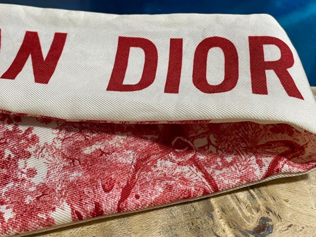 クリスチャンディオール Dior ミッツァ シルクスカーフ 中古
