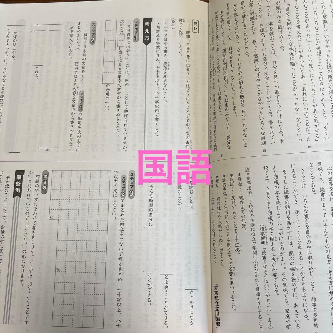 名進研　小学6年　適正検査　4教科セット