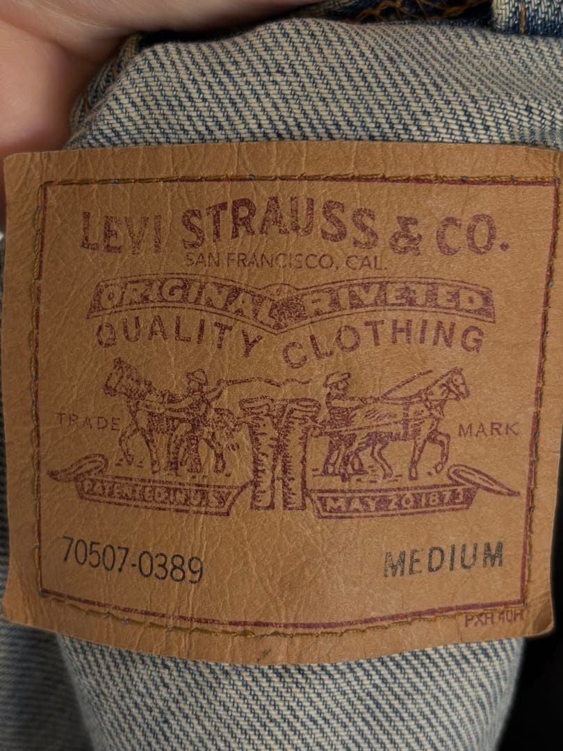 Levi's デニム　トラッカージャケット　USA製　1980〜1990