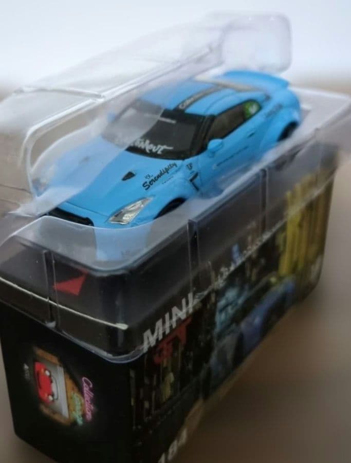 minigt R35 Light Blueダックテール　開封品