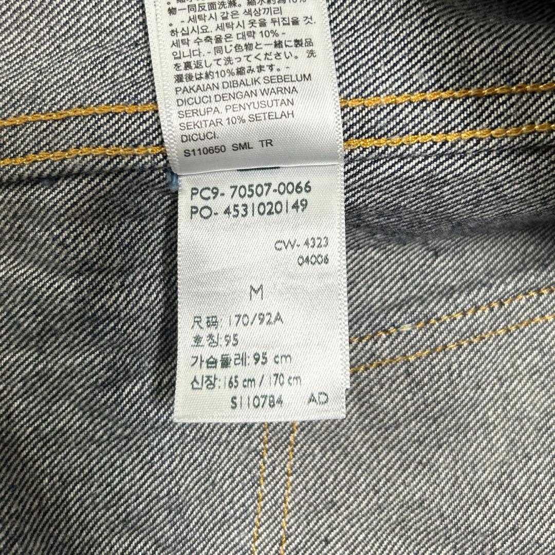 levi's LVC 507XX ブルガリア製 デニムジャケット　40 濃紺