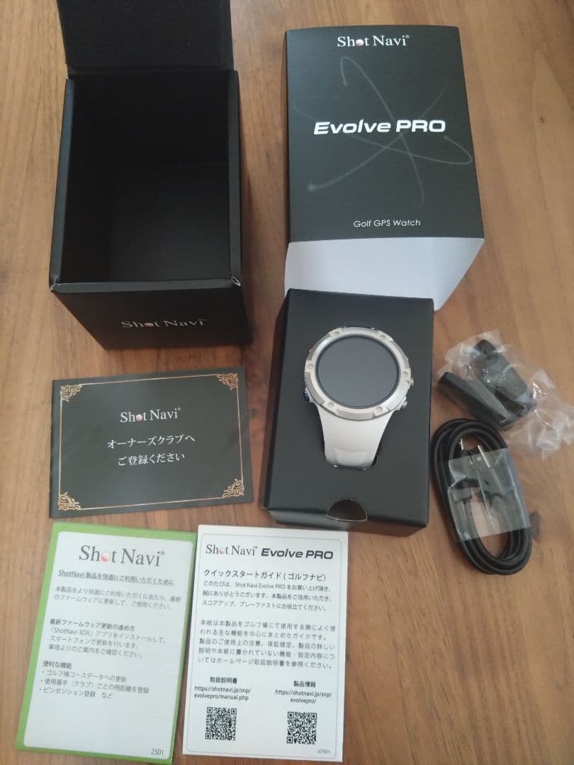【新品未使用】Shot Navi Evolve PRO ゴルフ GPS ウォッチ