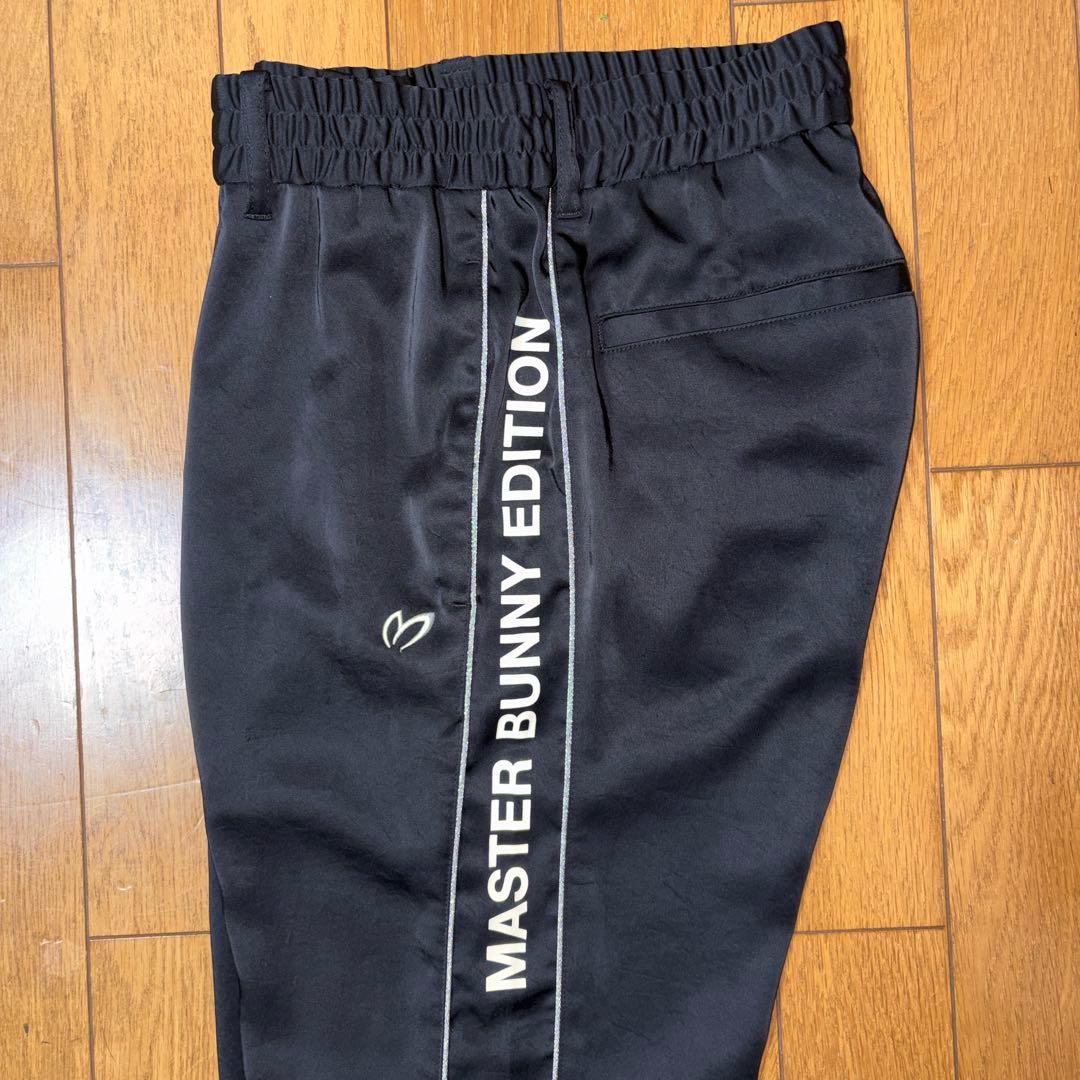 マスターバニー　ジョガーパンツ　ゴルフパンツ　1(M)レディースゴルフウェア　黒