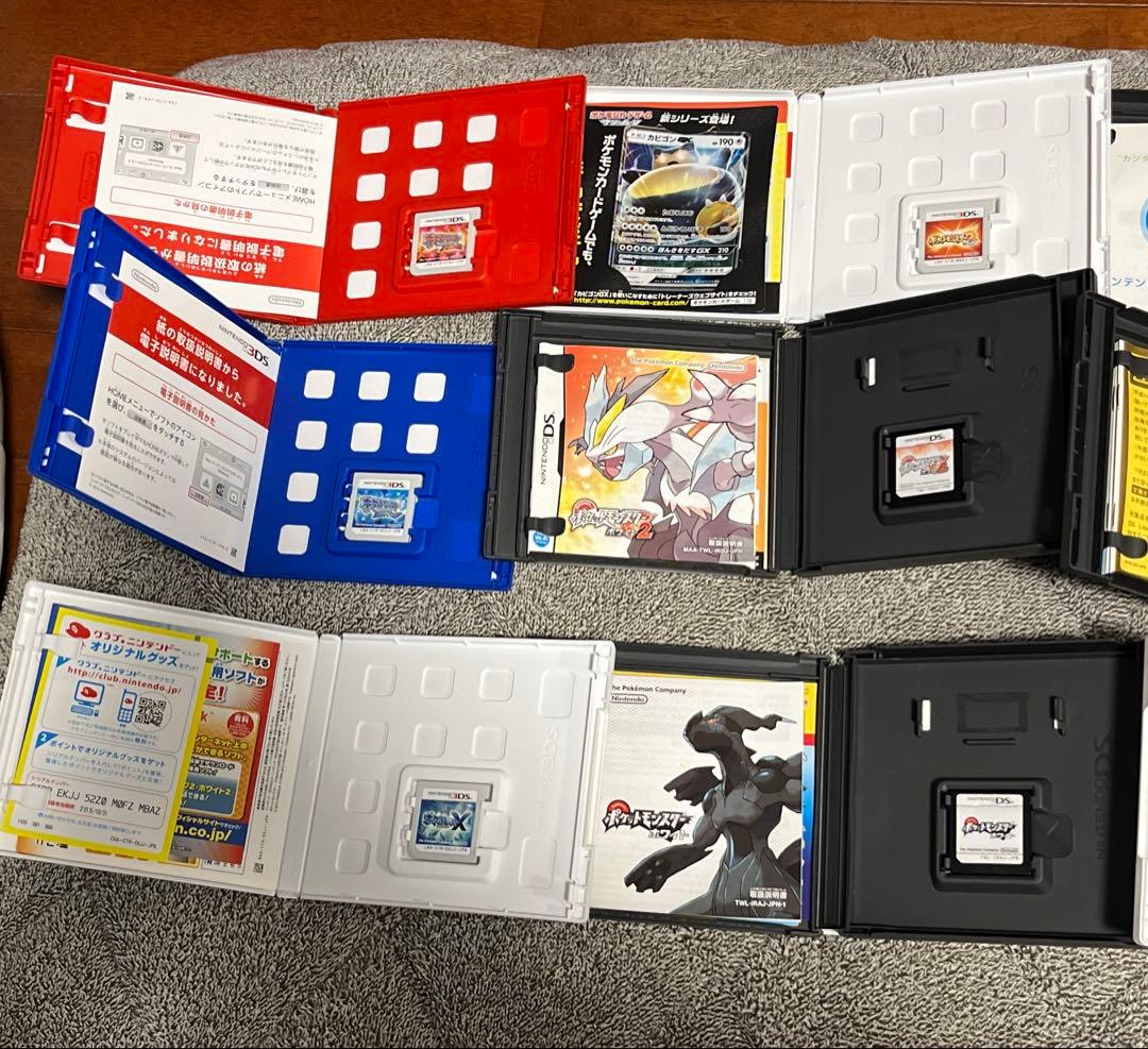 ポケットモンスター DS 3DS ソフト 配布付き まとめ売り 動作確認済み