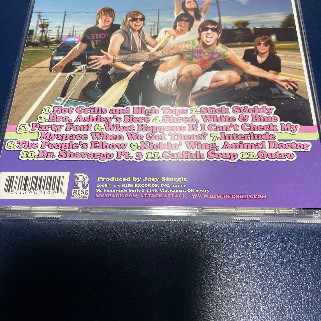 ■[廃盤] AttackAttack! アルバムCD「someday came