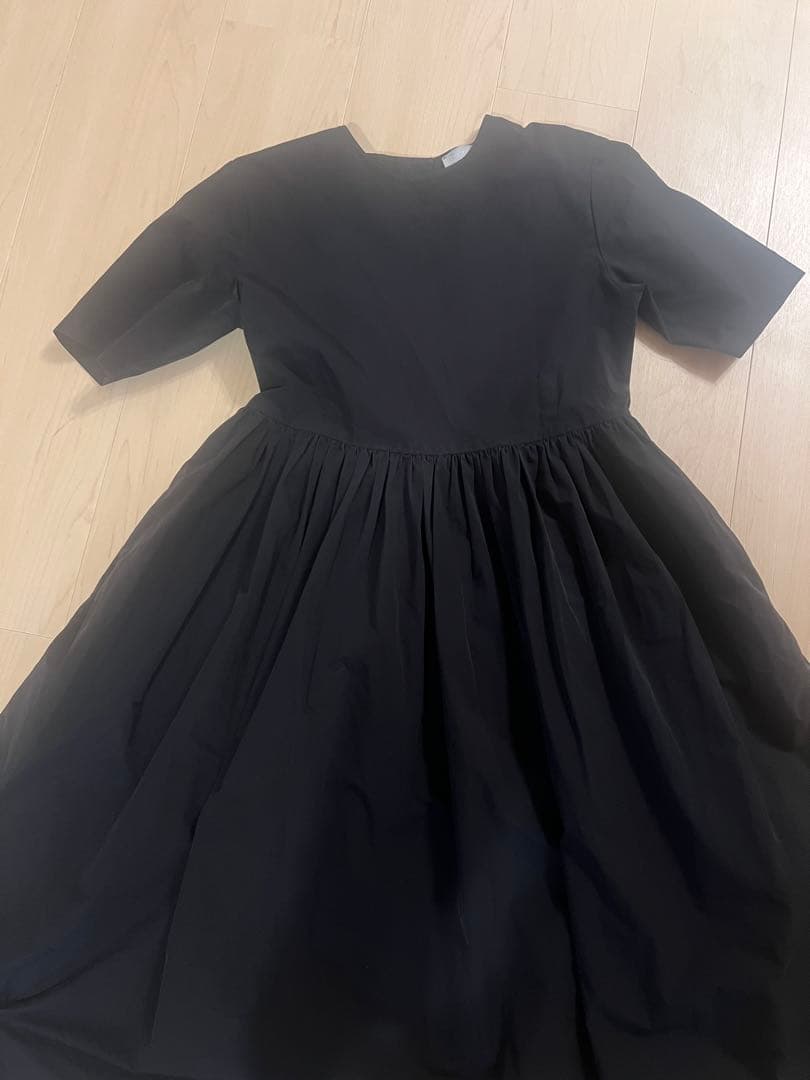 the9shop エブリデイドレス　M ショート　ブラック