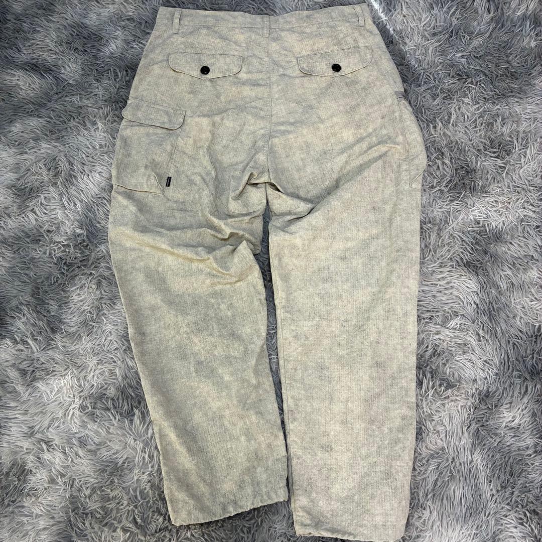 24AW インターブリード テックパンツ カーゴワイド ベージュ XL ビッグ