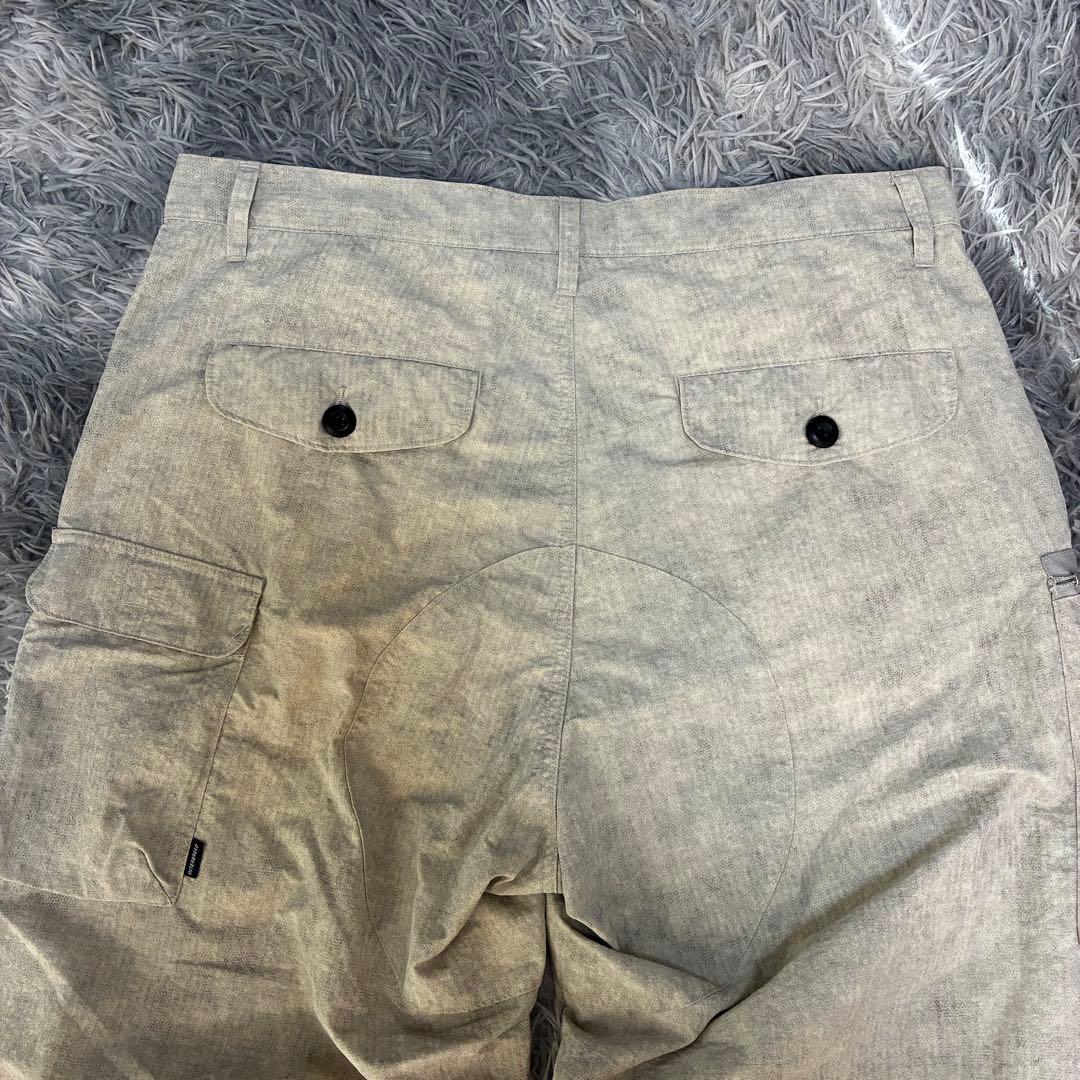 24AW インターブリード テックパンツ カーゴワイド ベージュ XL ビッグ