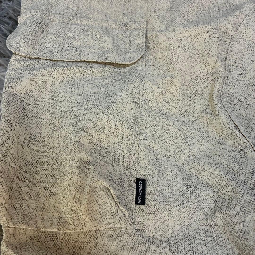 24AW インターブリード テックパンツ カーゴワイド ベージュ XL ビッグ