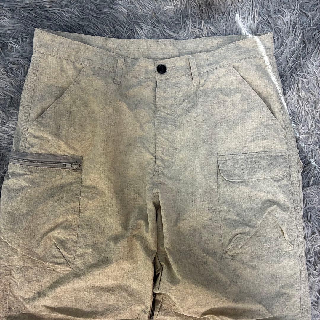 24AW インターブリード テックパンツ カーゴワイド ベージュ XL ビッグ