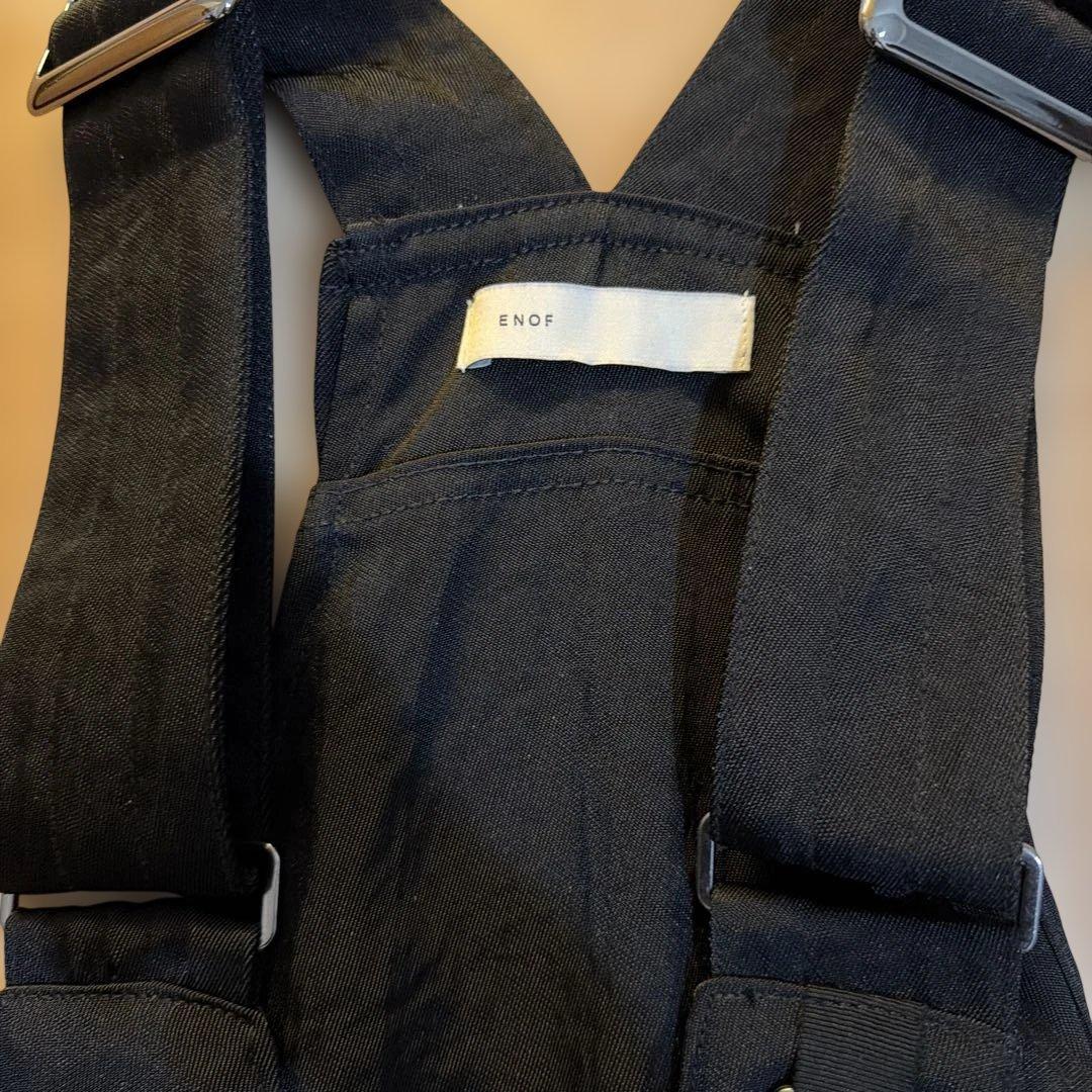 Enof vest ブラック