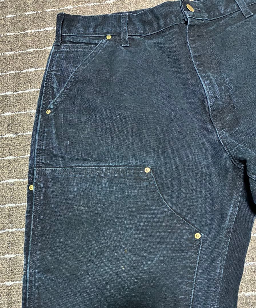 雰囲気○ carhartt ダブルニーペインターパンツ 34×30 アメリカ製