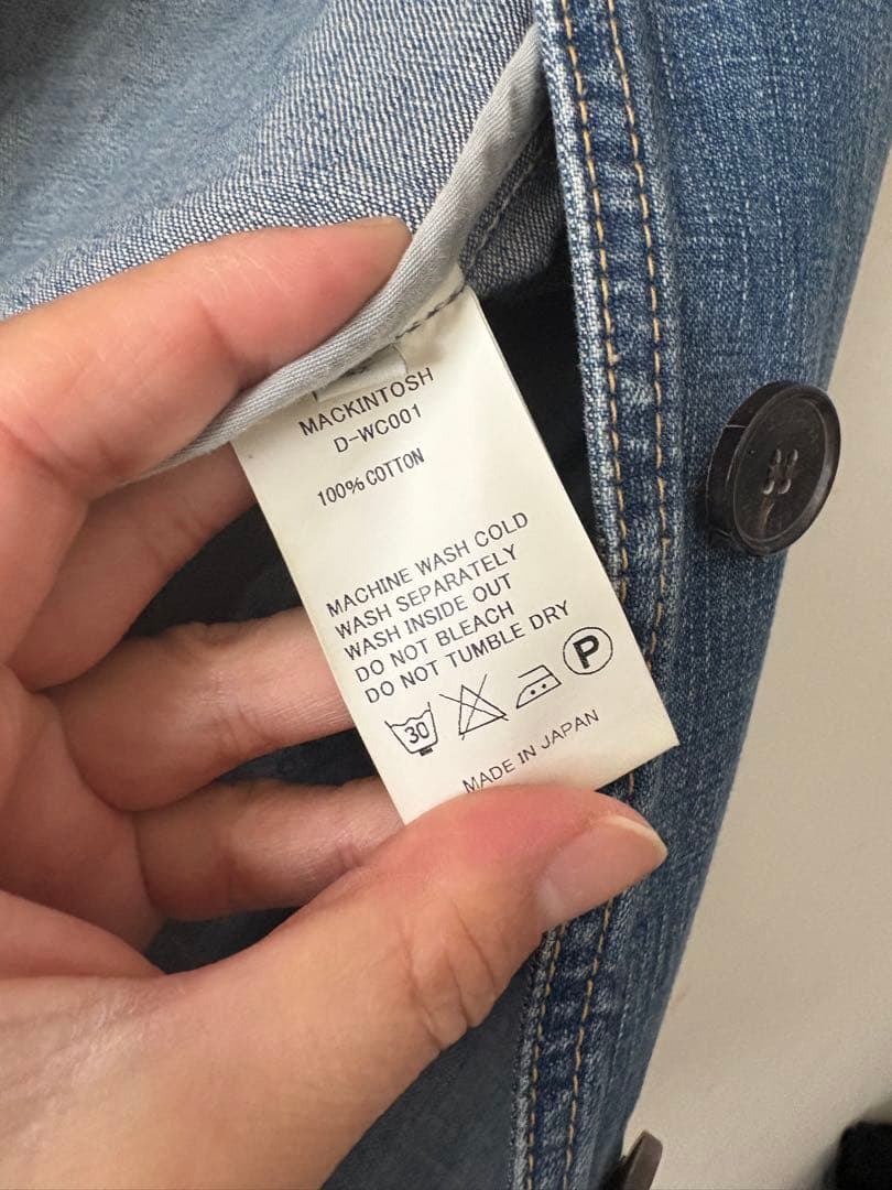MACKINTOSH DUNKELD デニム　マッキントッシュ　ダンケルド　32
