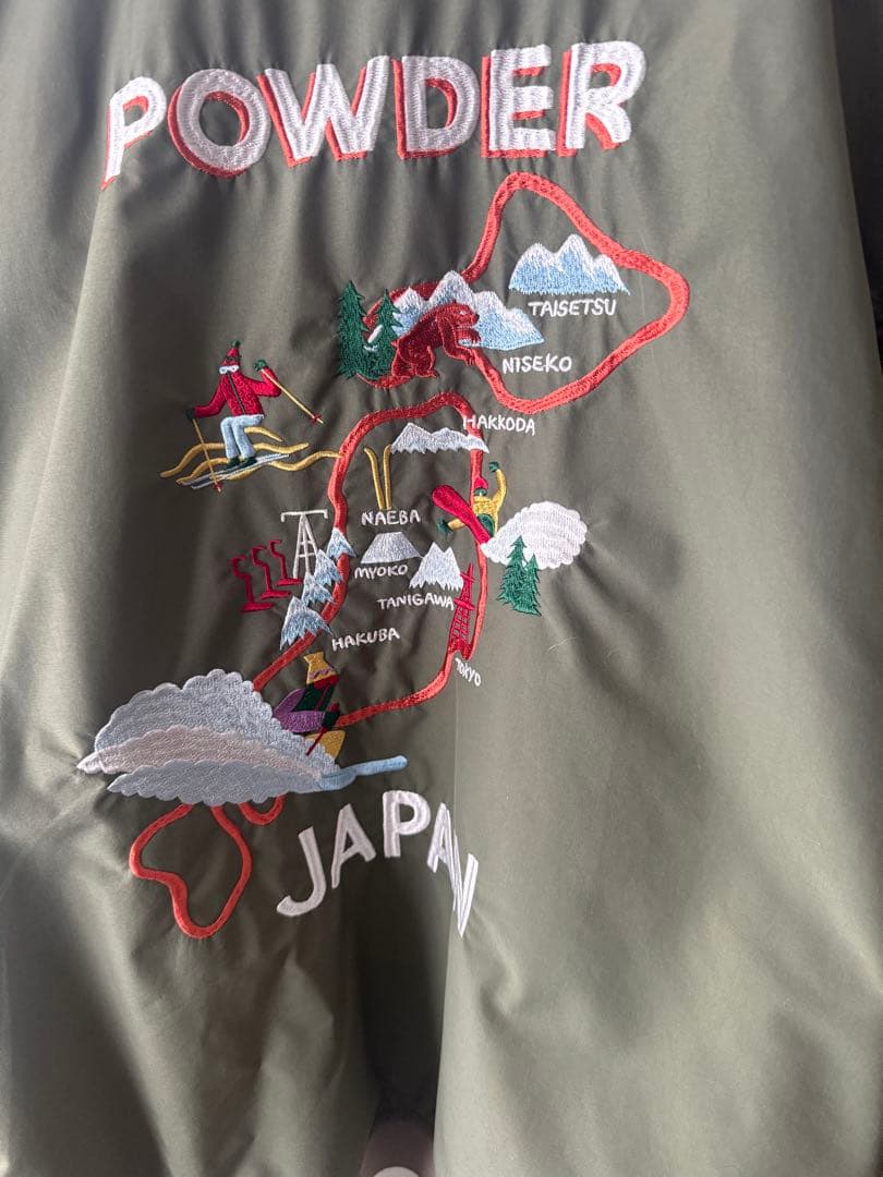 BOGEN POWDER JAPAN JACKET カーキー