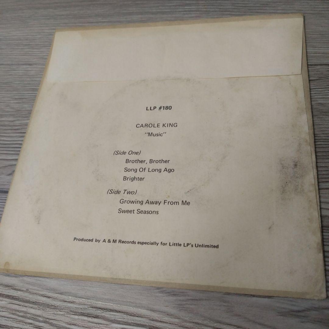希少品 Carole King Music ミニLP キャロル・キング