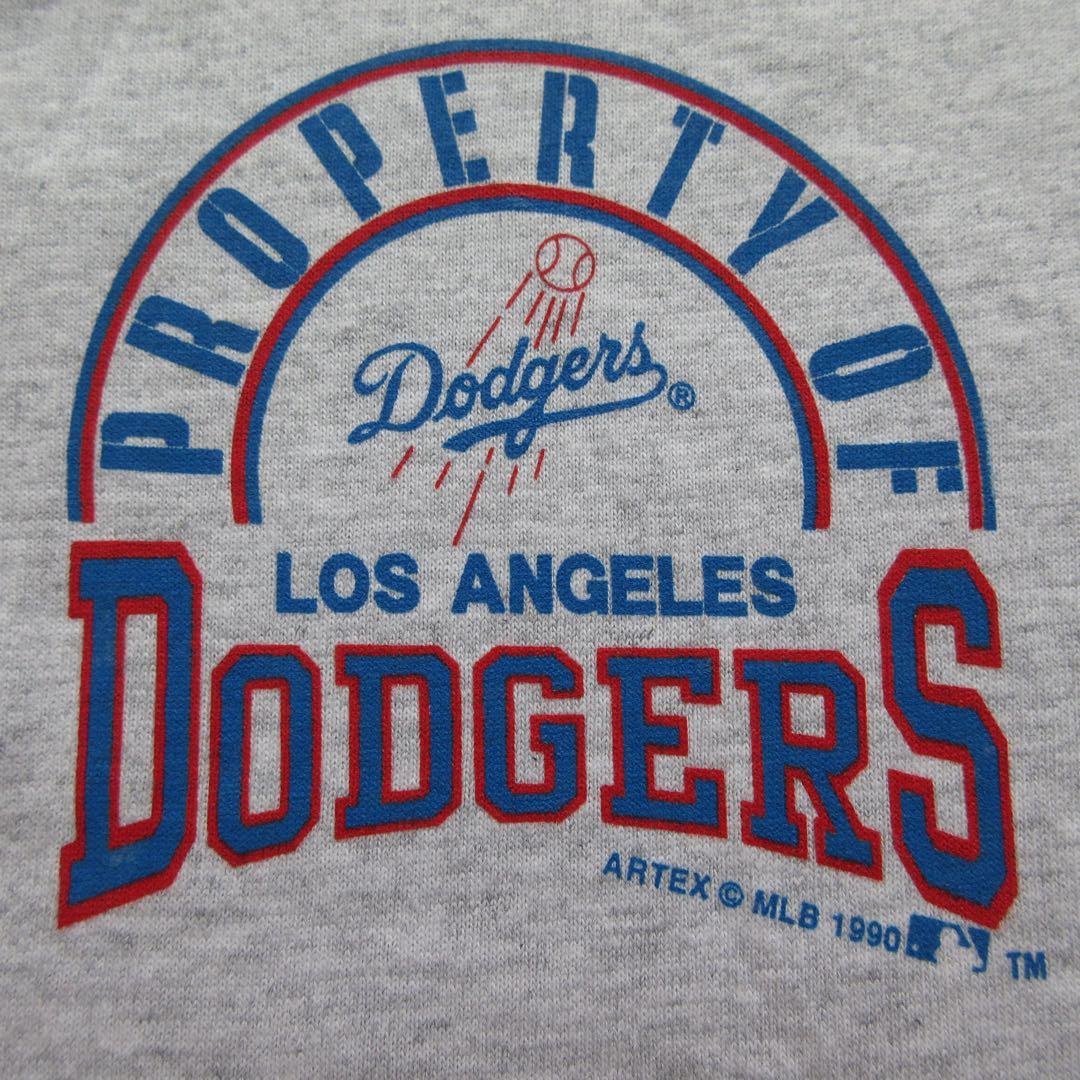 新品! 90s MLBロサンゼルスドジャース ARTEXヘンリーネックTシャツ
