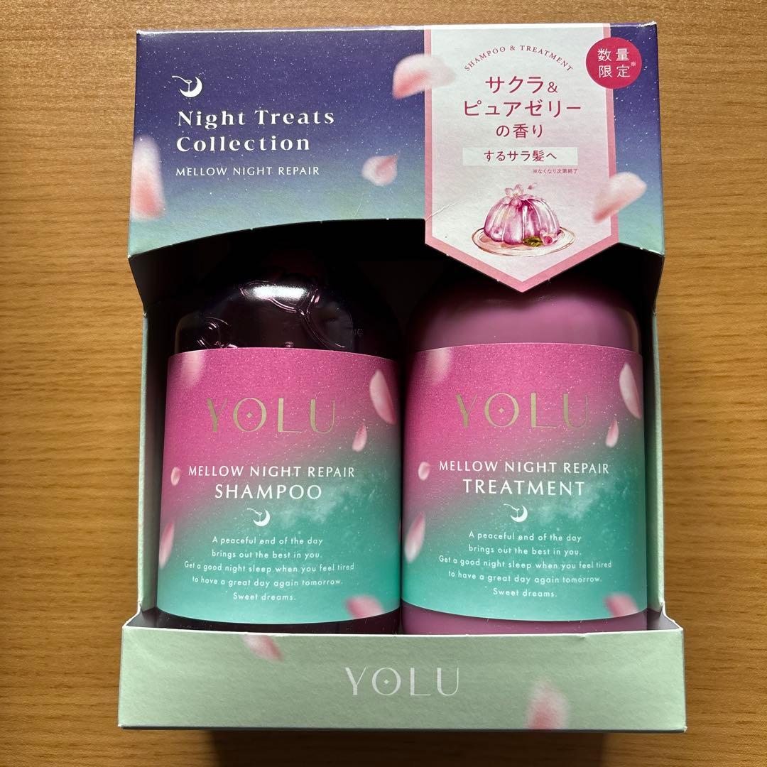 YOLU サクラ&ピュアゼリー　シャンプー　トリートメント　3セット