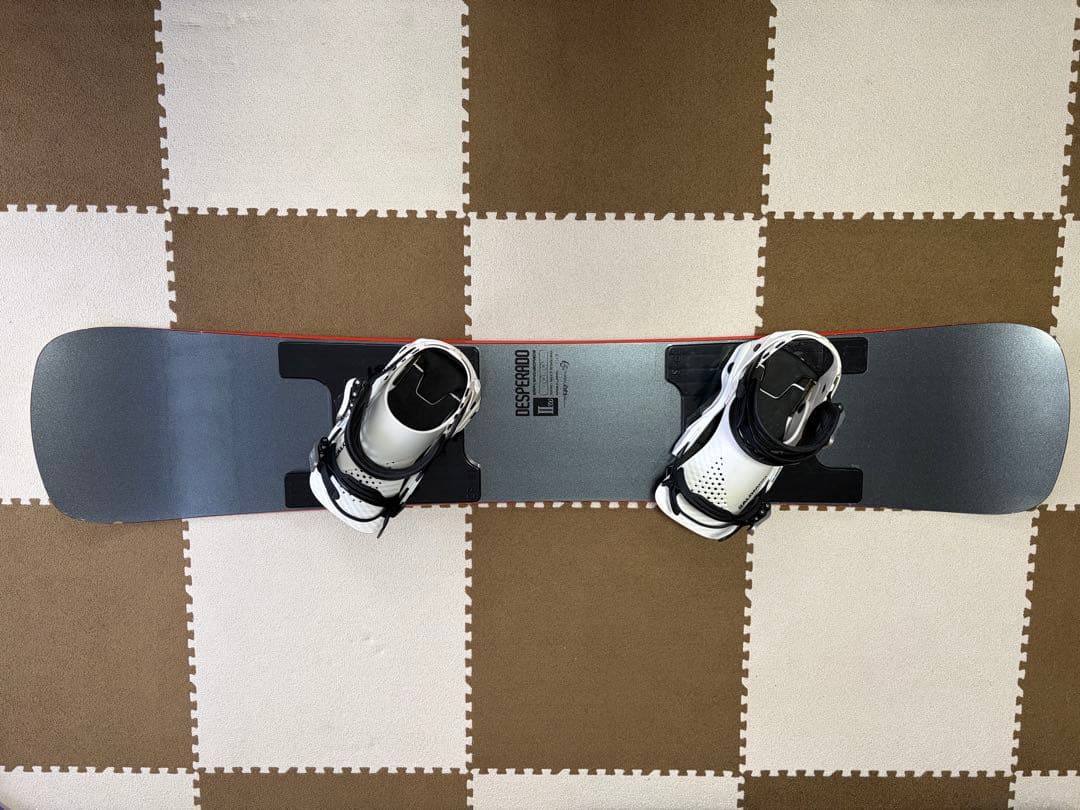 スノーボード3点セット ・GRAY DESPERADO lIwide 154cm