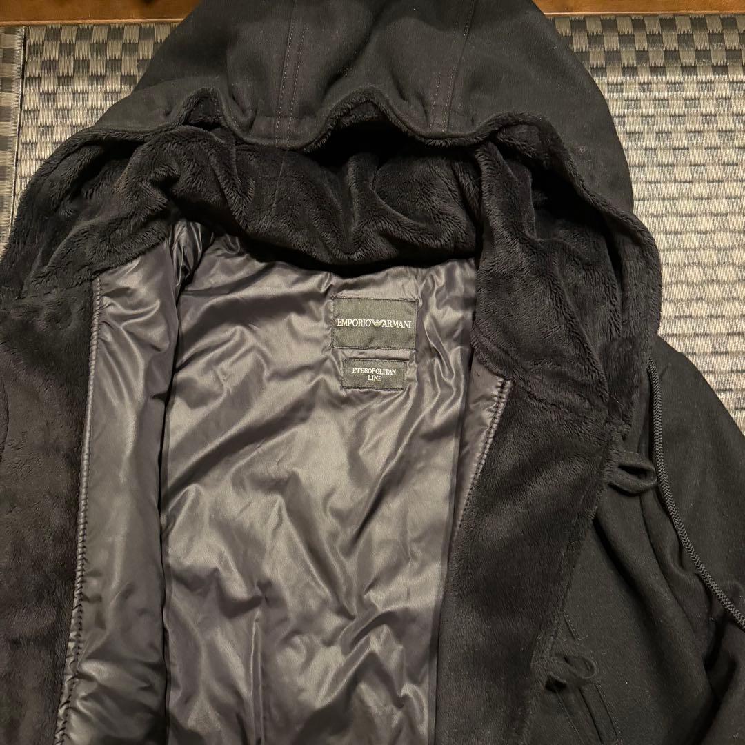 EMPORIO ARMANI ／エンポリオアルマーニ フーデッドコート