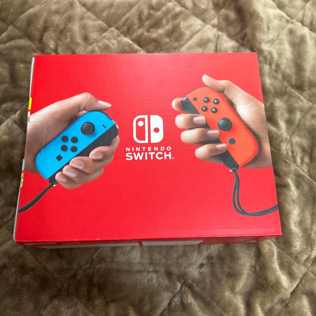 【新品未使用❗️】Nintendo Switch 本体 青/赤 Joy-Con付き