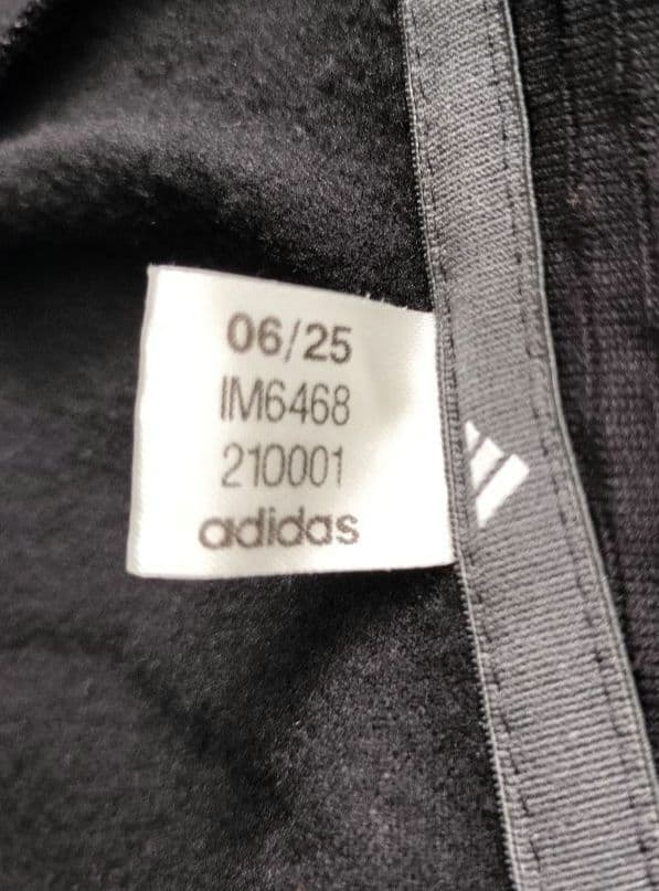 adidas メンズ　フルジップジャケット　2XL