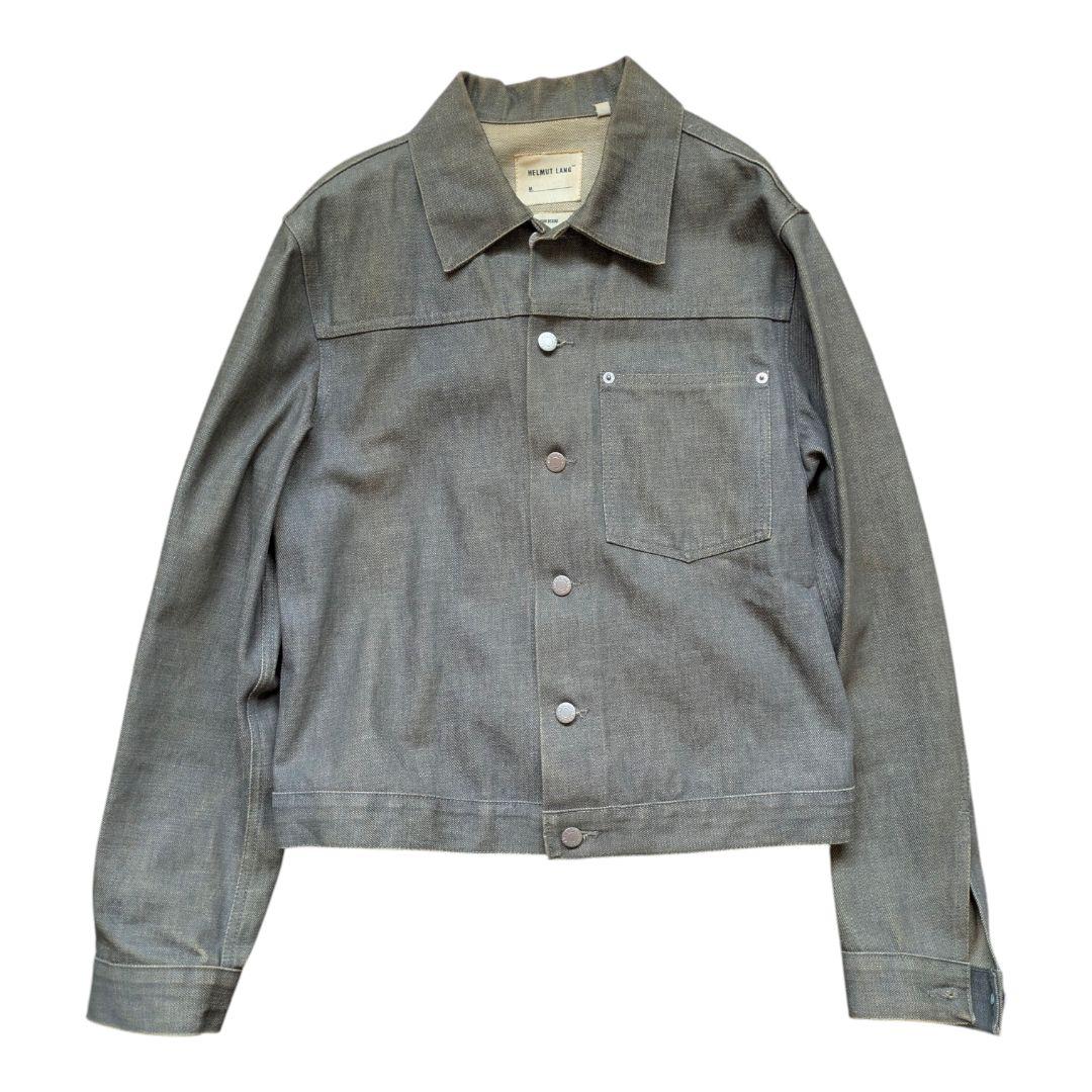 レア★HELMUT LANG グレー デニムジャケット SIZE.46[M]