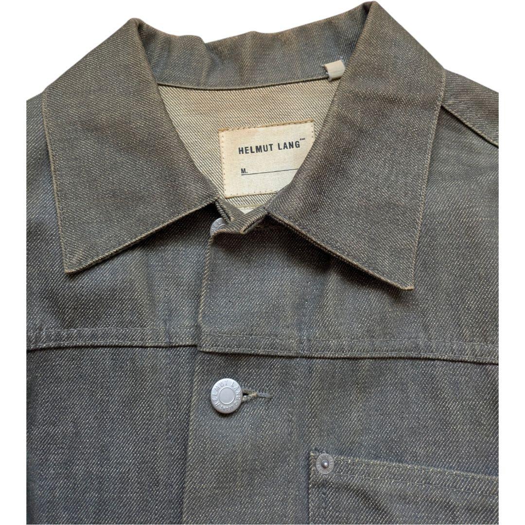 レア★HELMUT LANG グレー デニムジャケット SIZE.46[M]