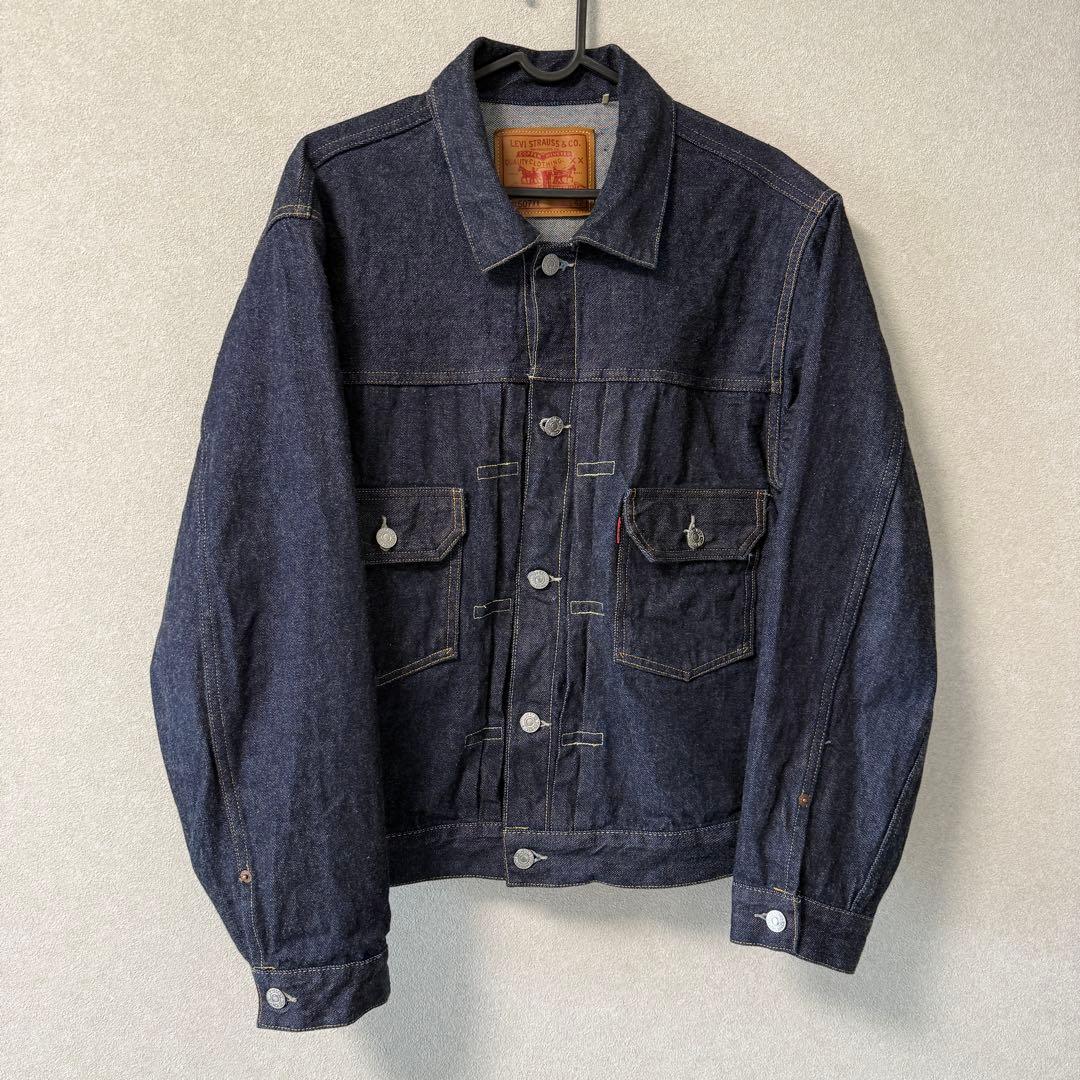 【LVC】LEVI'S デニムジャケット 1953復刻セカンド 42タグ有