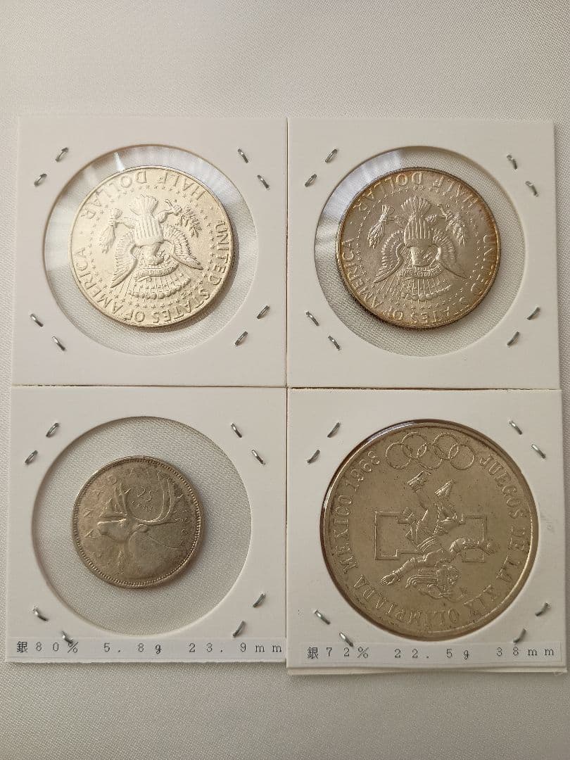 外貨銀貨 記念銀貨 まとめ