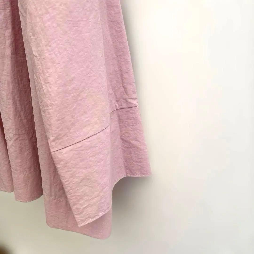 ☆美品☆yori☆バックリボンロングスリーブブラウス フリーサイズ ピンク