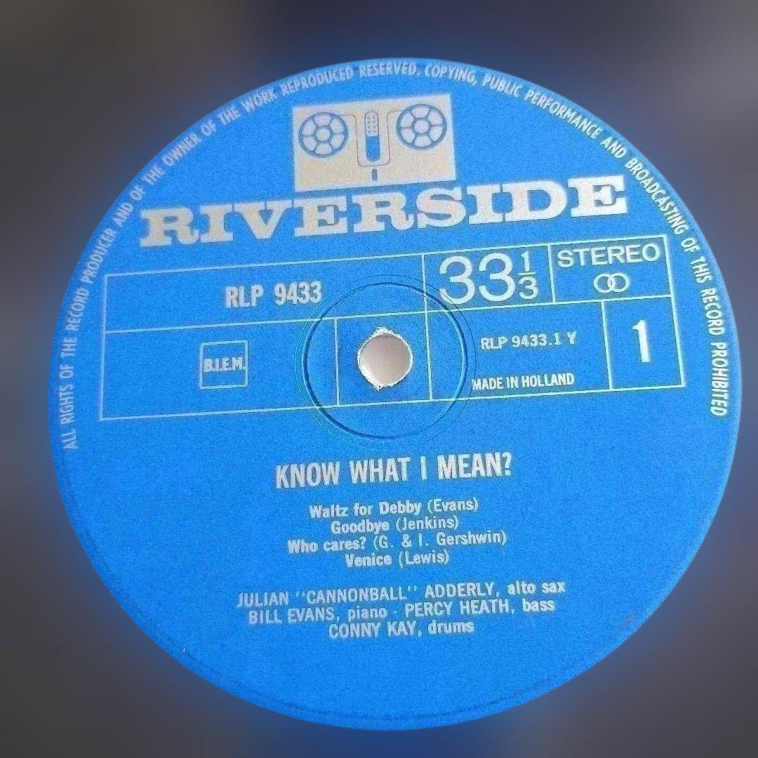 洋楽 Cannonball Adderley Know What I Mean