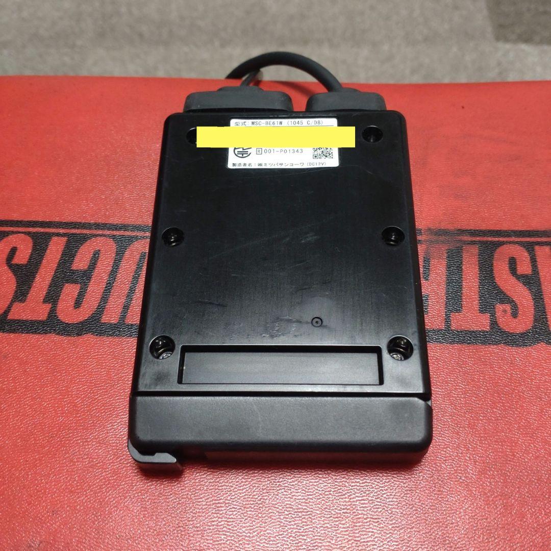 バイク用　ETC　車載器　ミツバ　BE61-W　（検索用）ETC2.0　1150