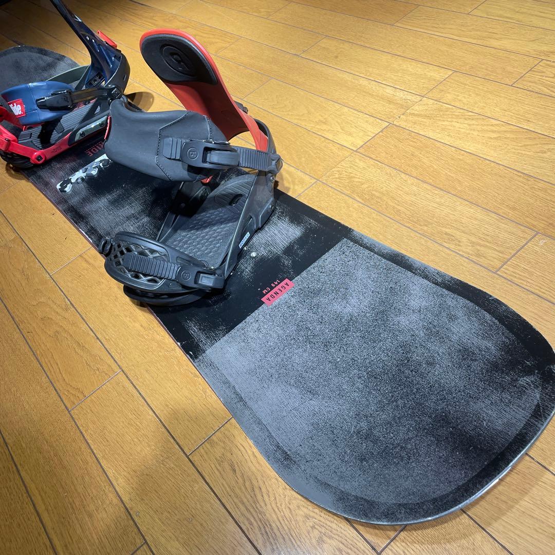 【値下げ】RIDEライド AGENDA149 2点セット　初中級向け　グラトリ