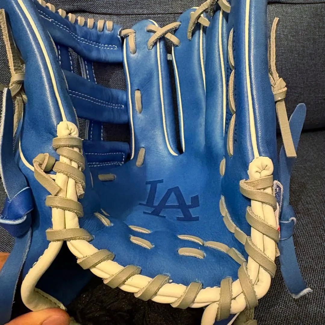 【型抜群】Rawlings ローリングス軟式グローブ ドジャース仕様