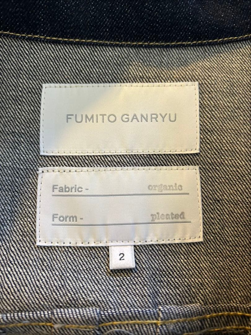 新品未使用　FUMITO GANRYU デニムジャケット