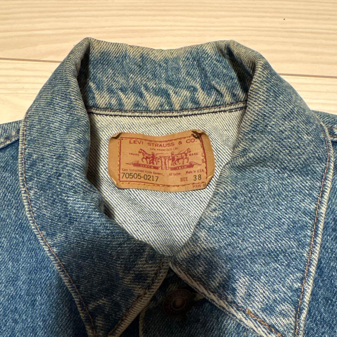 Levi's 70505-0217 デニムジャケット サイズ38
