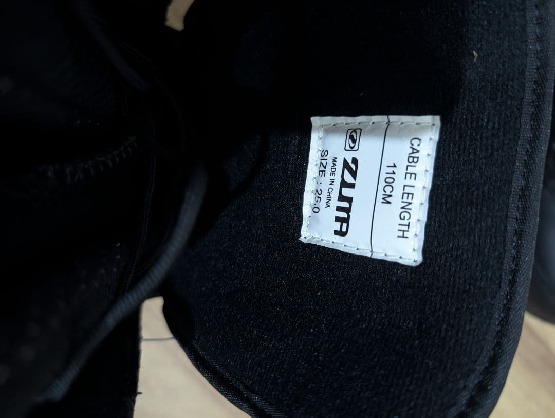 未使用品　ZUMA BOAブーツ　25cm