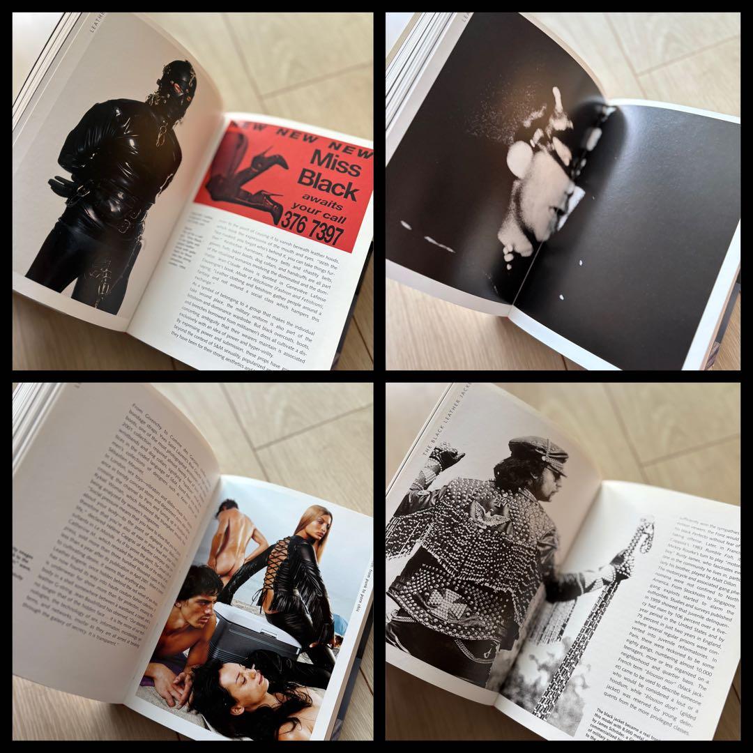 希少❗️【Leather Book】レザーアイテム写真集/ファッション/ライダース