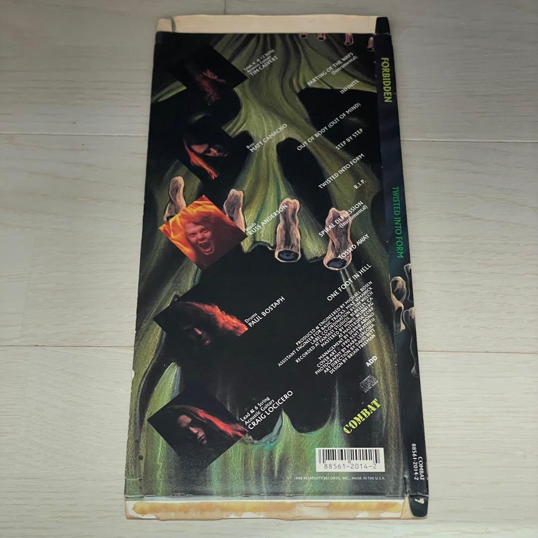 Forbidden – Twisted Into Form（Long Box）